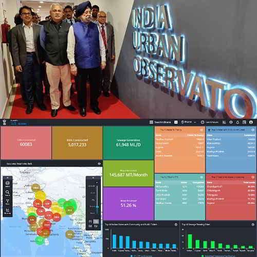 MoHUA along with Cisco, Quantela Inc, ESRI and AWS launches Urban Observatory