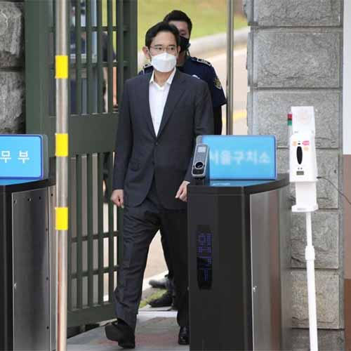 Samsung leader Lee Jae-yong released from jail Samsung leader Lee Jae-yong released from jail