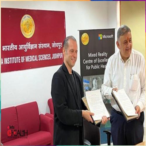 AIIMS Jodhpur with Microsoft India to establish a Mixed Reality Center of Excellence