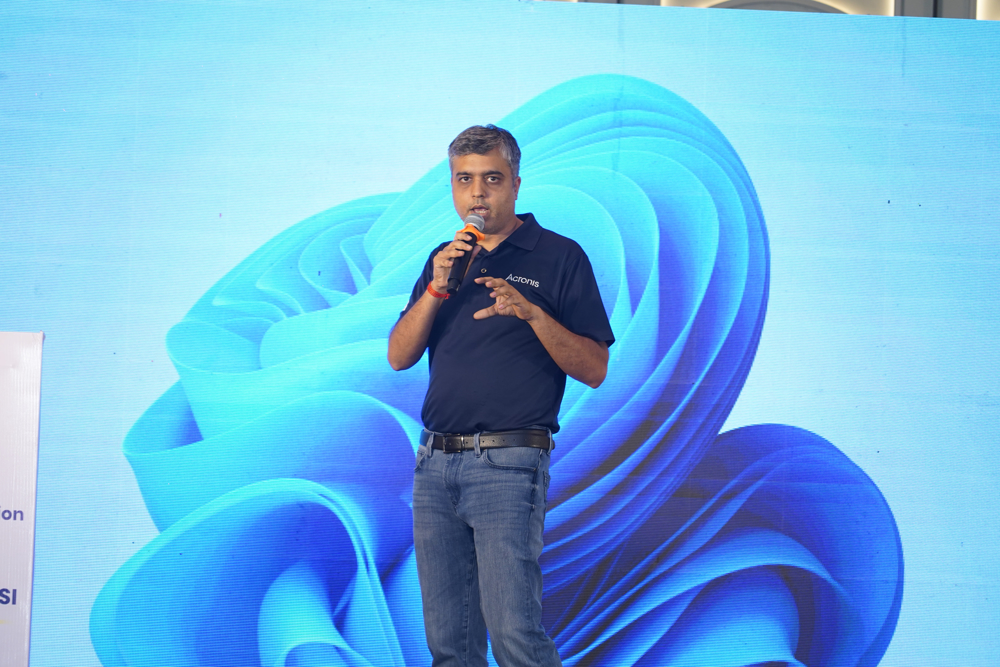 Mr. Abhay Mishra, Distribution Accounts Manager- Acronis