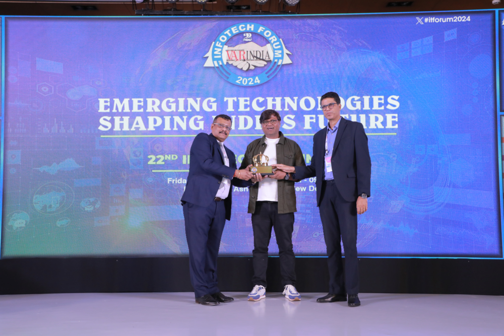 Most Promising Partner of The Year 2024 - Bluecom Infotech Pvt. Ltd.