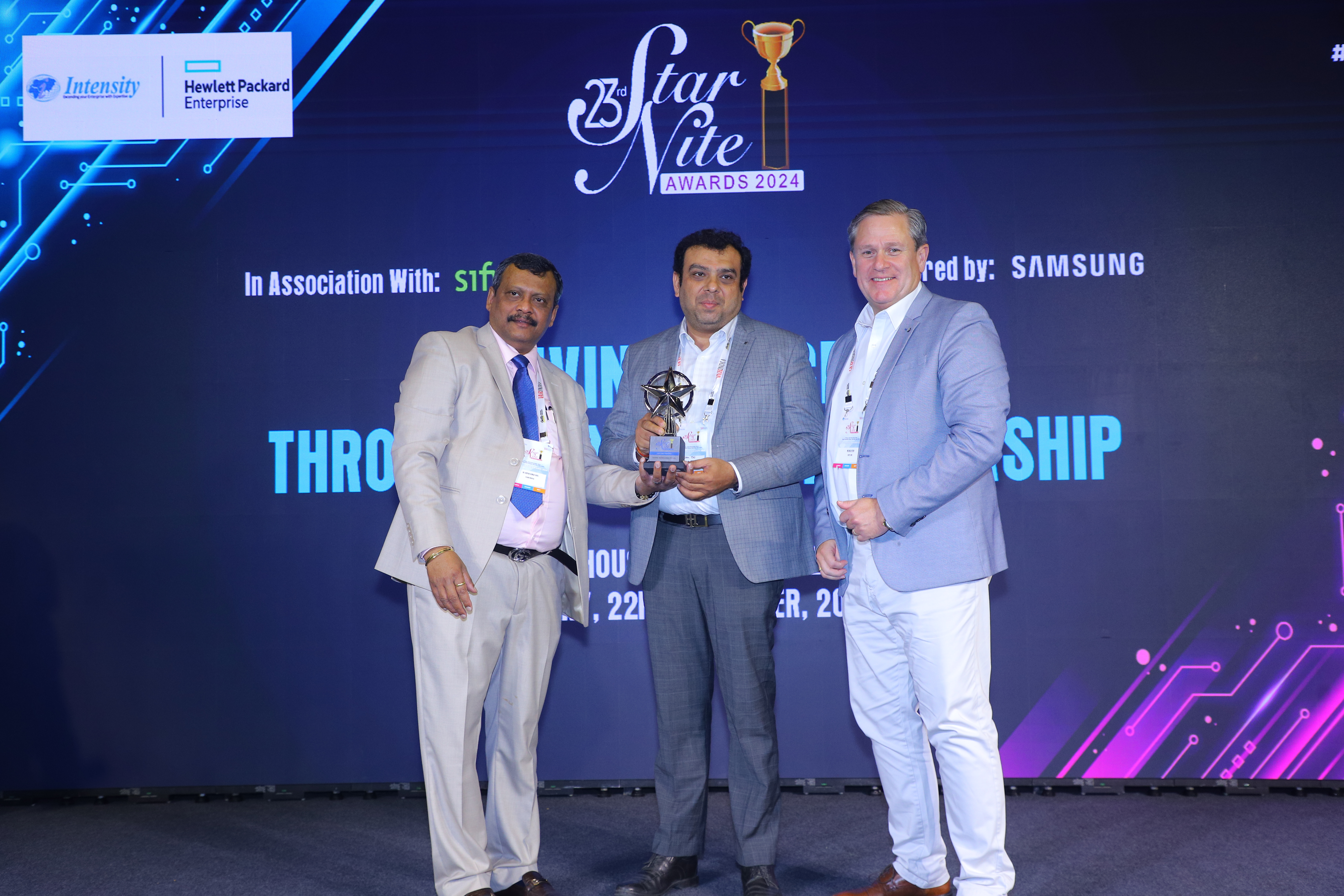 Eminent VARs of the Year 2024 Awards in the Category of - Best MSP Partner: Raksha Technologies Pvt. Ltd.