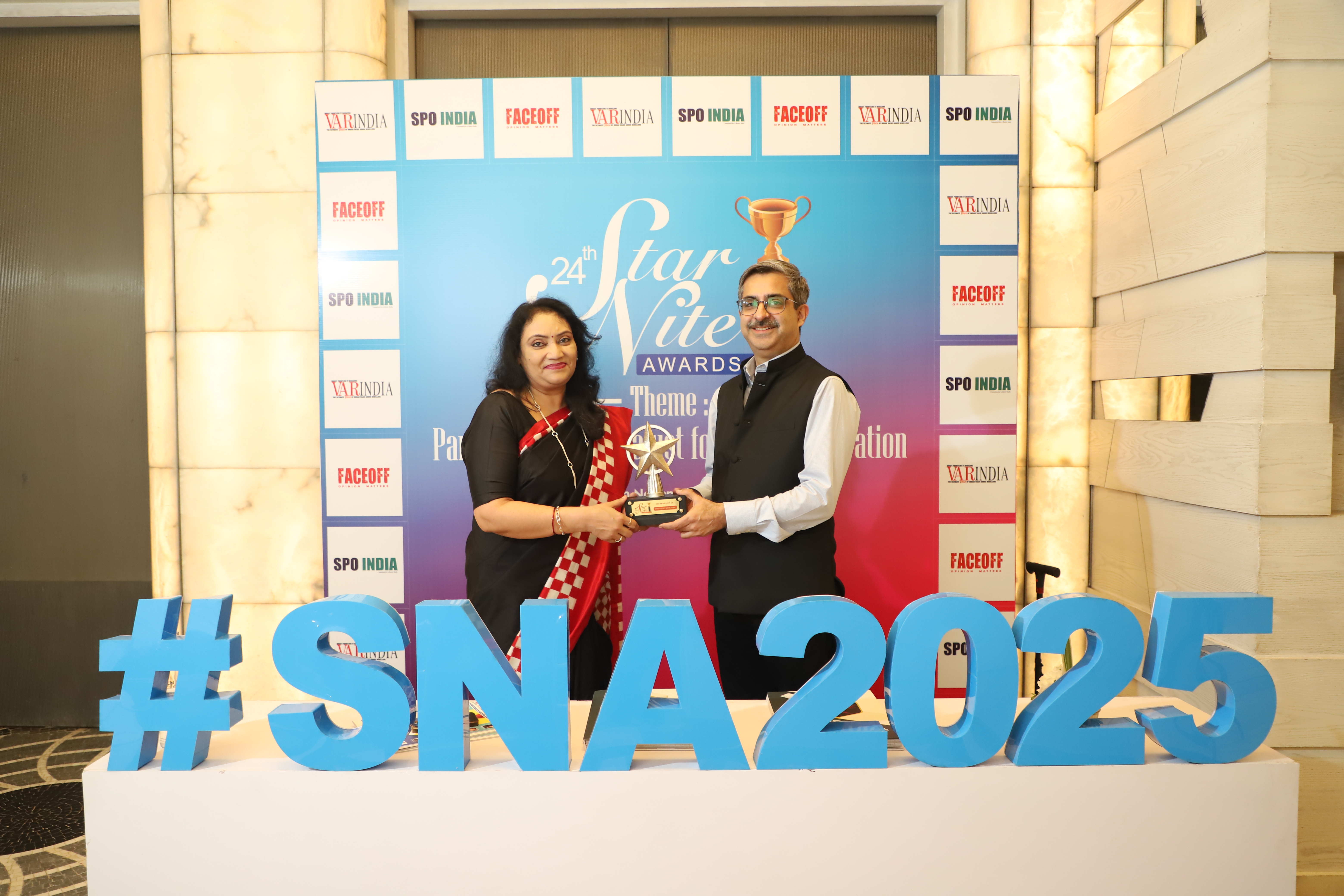 Eminent VARs of the Year 2025 Awards in the Category of - the Best Solution & Service Partner : SISL Infotech Pvt. Ltd.