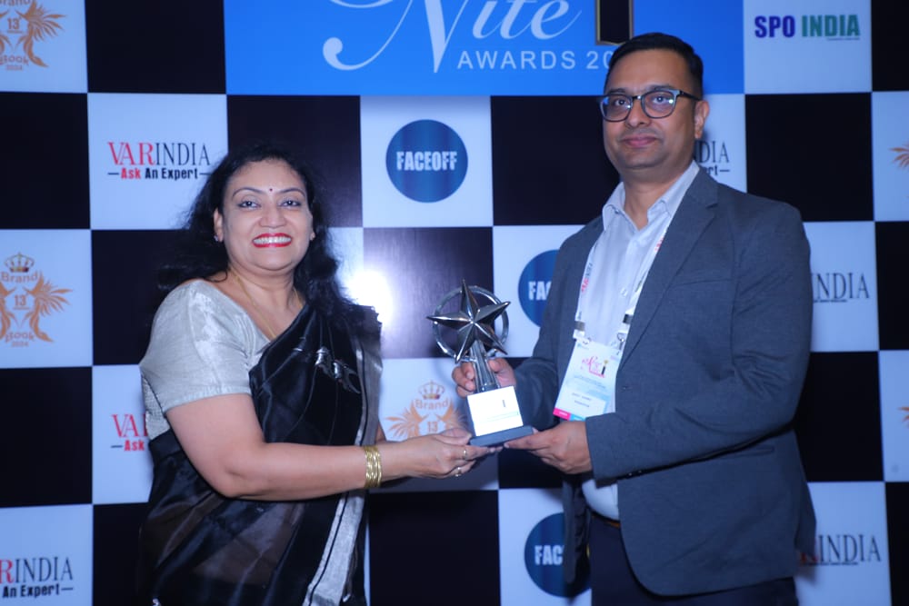 Eminent VARs of the Year 2024 Awards in the Category of - Best Solution & Service Partner: Noventiq India