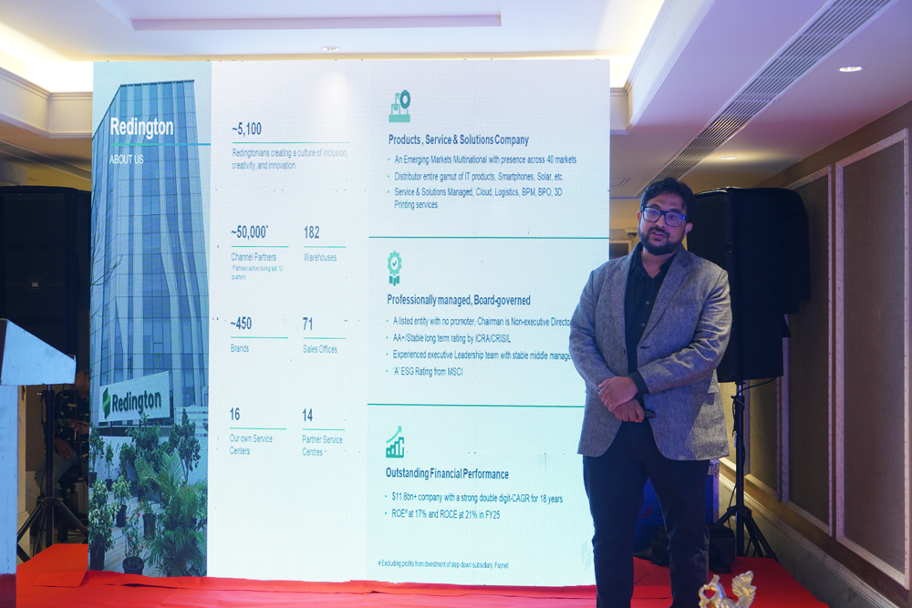 Vivek Shrivastava, Branch Manager - Redington Ltd.