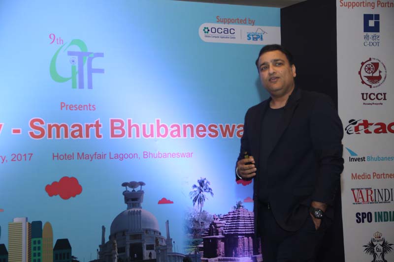 Mr. Sameer Bhatia, Country Manager- India & SAARC- Seagate Technology at 9th OITF 2017