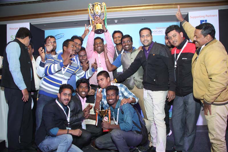 Champion Trophy of 7th  VARINDIA IT Cup TATWA TECHNOLOGIES