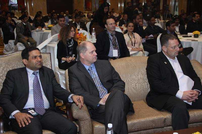 Eric Loit, Chief Systems Architect, RAN International and Nc Mahapatra participating in the session