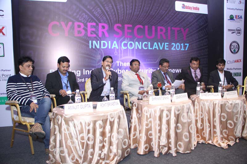 Session IV is on Creating One Million Cyber Security Experts and 1,000 Cyber Start-ups by 2025, being moderated by Mr. Shrikant Sinha, CEO, Nasscom Fo