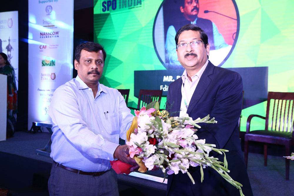 Welcoming Shrikant Sinha, CEO, NASSCOM Foundation