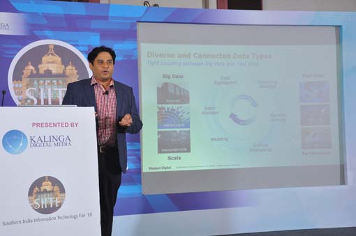 Corporate Presentation by Mr. Harsha N-Enterprise Bus. Dev. Mgr. Western Digital at 9th SIITF 2018