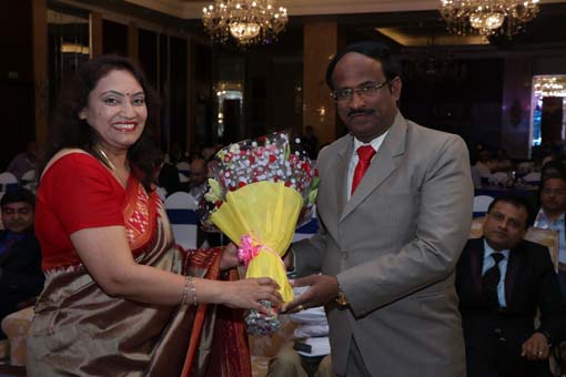 Welcoming Mr. Sudhakar V Yarigadda, Joint Director, Maharashtra Judicial Academy at 3rd Cyber Security Conclave 2019