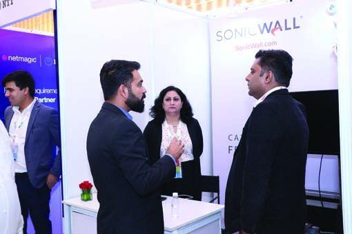 Sonicwall Product display at Star Nite Awards Super Session 2019
