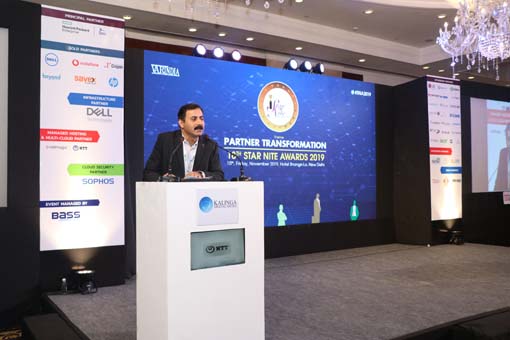 Presentation by Mr. Rajesh Goenka, Director (Sales & marketing)- Rashi Peripherals at 18th Star Nite Awards 2019 