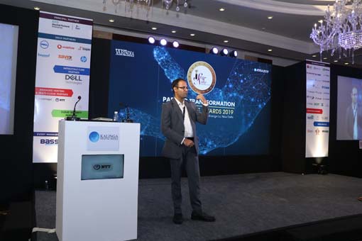 Tech-talk by Ramu Raghavan, Country Sales Manager-HP Enterprise at 18th Star Nite Awards 2019
