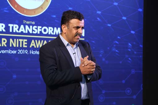 Tech-talk by Navin Grover, Zonal Head(North)- Sophos at 18th Star Nite Awards 2019