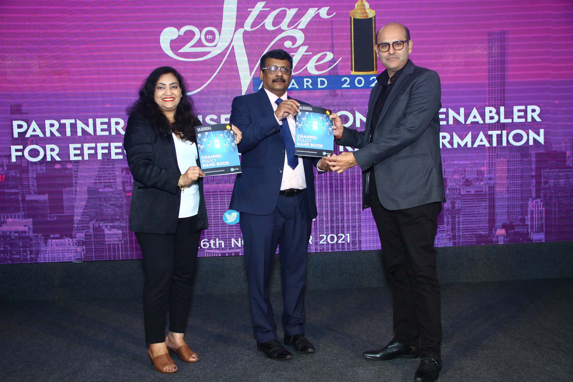 Unveil of the Channel Policy Handbook at 20th Star Nite Awards 2021