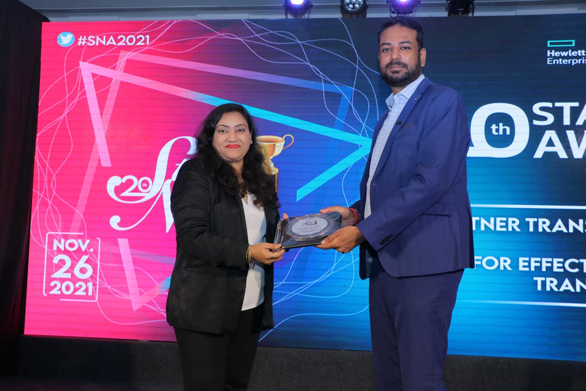 Best Video Conferencing Infrastructure Solution Company Award goes to POLY at 20th Star Nite Awards 2021