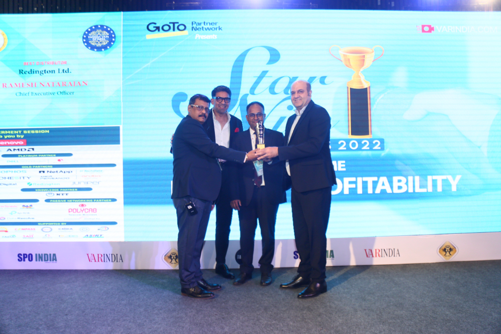 Eminent VARs Of India : Best Distributor - Redington India Limited 