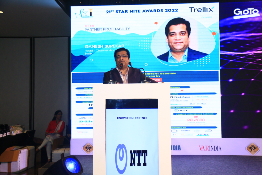 Presentation by Ganesh Supekar, Head - Channel And Alliances- Trellix