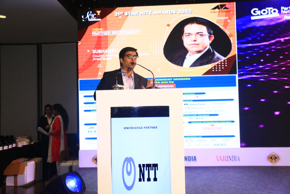 Presentation by Subhasish Gupta, Country Manager India And Saarc - Allied Telesis