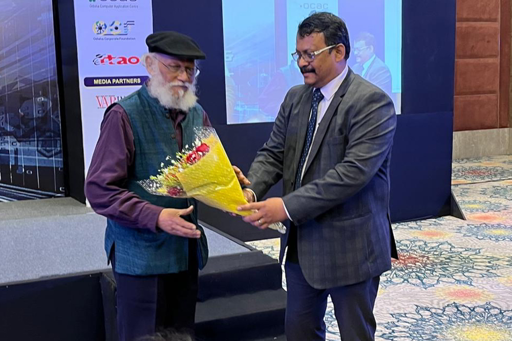 Welcoming Padma Bhushan Awardee Jaitin Das, Artist & Chairman, J D centre of Art