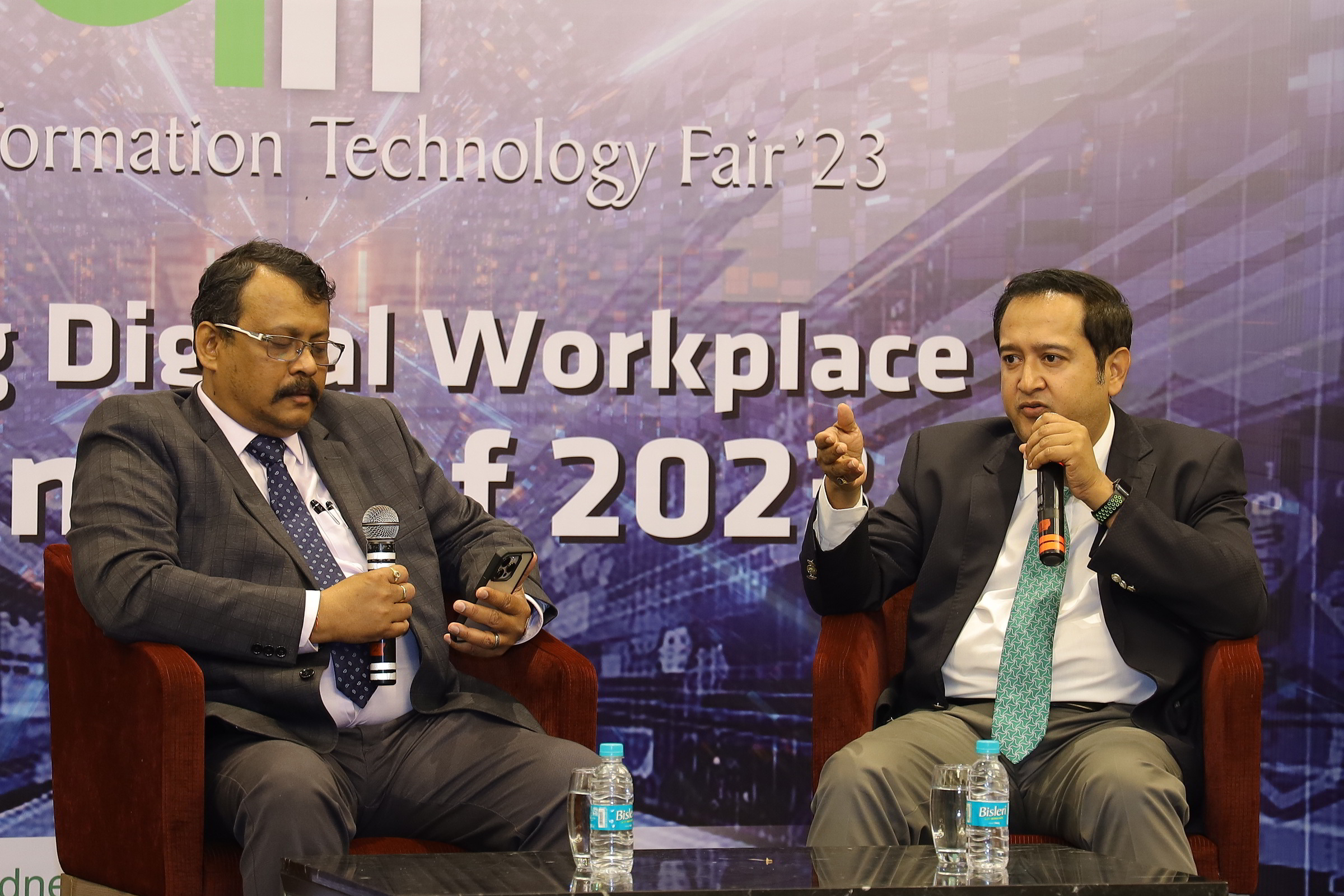 Fire Side Chat Mr. Priyadarshi Nanu Pany, CEO-CSM Technologies and Dr. Deepak Kumar Sahu, Editor-in-chief- VARINDIA