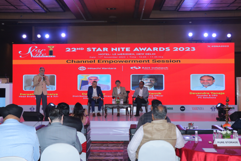 Channel Empowerment Session - Moderate by Deepak Sar- Hitachi Vantara, Panellists -Darsshan Somaiya- Hitachi Vantara, Suchit Karnik- RAH Infotech, Dev