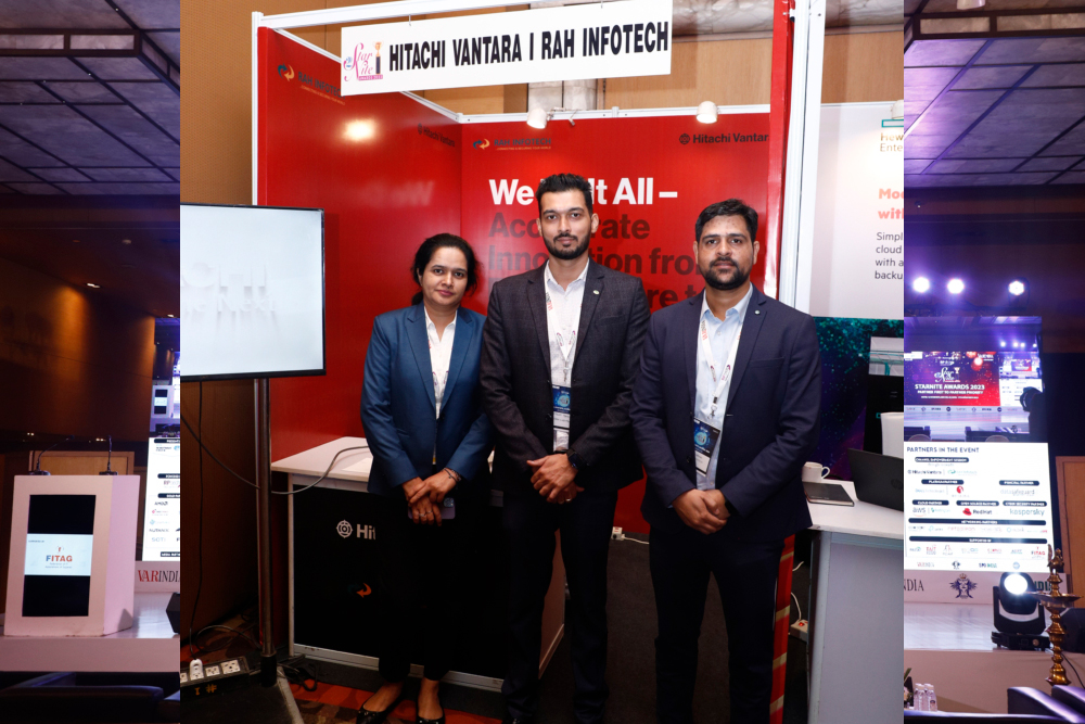 Hitachi Vantara | Rah Infotech Stall