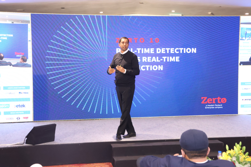 Presentation by Mr. Roop Kumar, Category Manager- Storage, HPE India