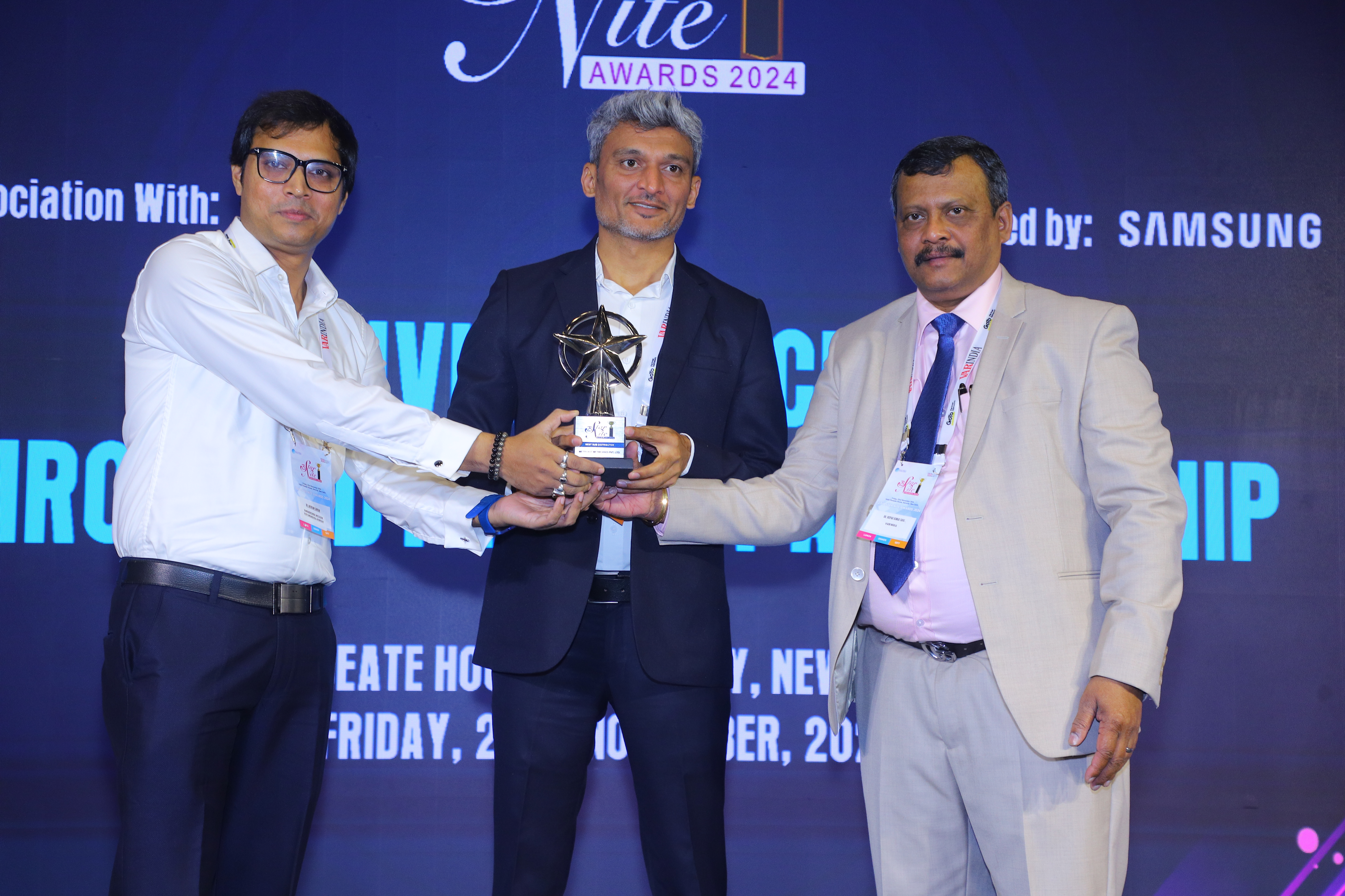 Eminent VARs of the Year 2024 Awards in the Category of - Best Sub-Distributor: Metrobit Networks Pvt. Ltd.