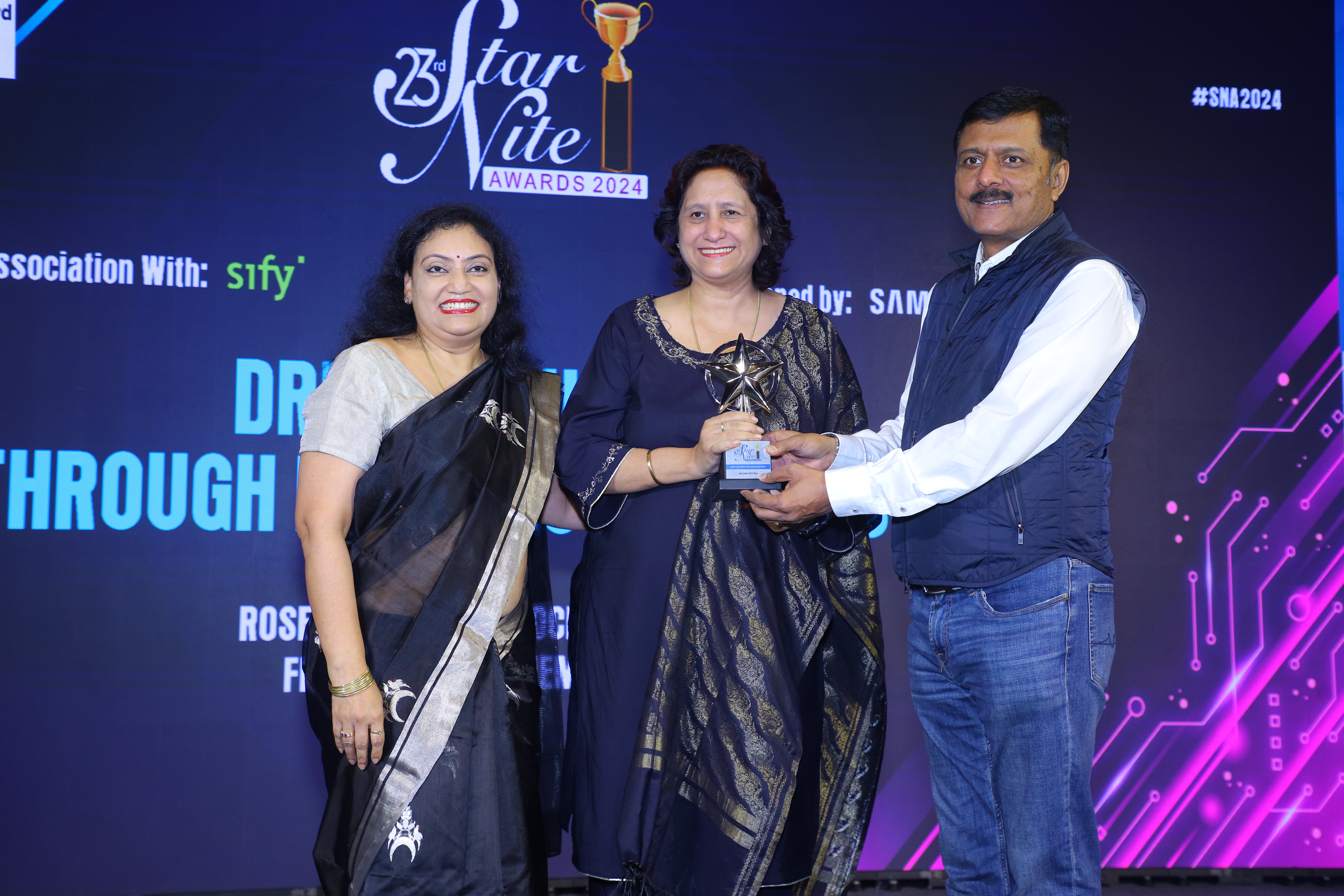 Eminent VARs of the Year 2024 Awards in the Category of - Best Security Solution Partner: Macaws Infotech