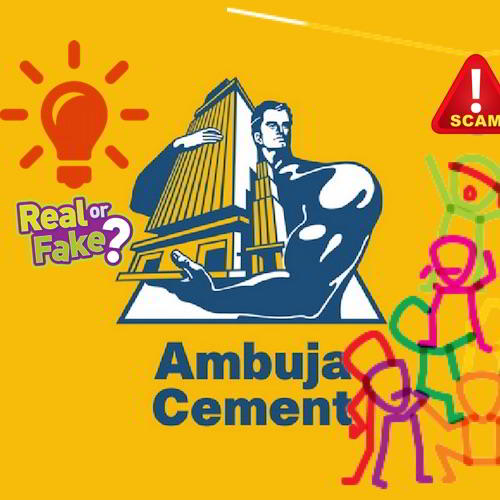 Another type of Cyber Crime   Fraudsters Cheat Ambuja cement buyers using fake website