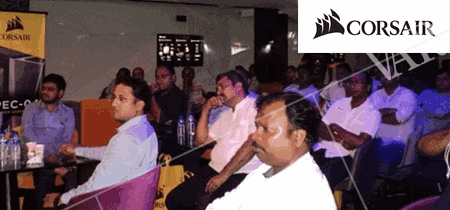 corsair hosts partners meet in chennai