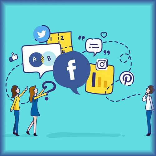Social media platform can certainly be used for asking questions and criticise