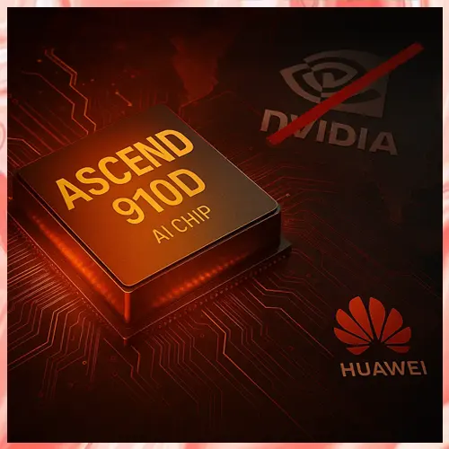 Huawei Challenges Nvidia with Powerful New AI Chip, Ascend 910D