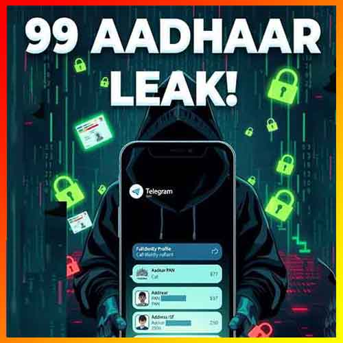 Telegram Bot Exposes Indians’ Aadhaar, PAN & More selling for Just ₹99