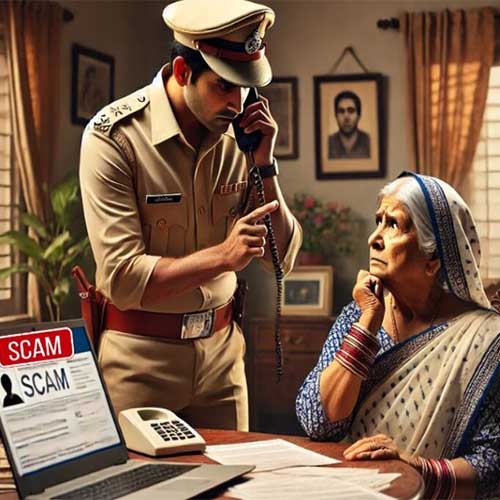 Elderly Woman Conned Out of Rs 1.3 Crore in Noida Elderly Woman Conned Out of Rs 1.3 Crore in Noida