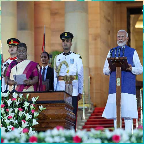 Narendra Modi's Historic Third Term: PM Sworn in for Consecutive Reign, Matches Nehru's Record Narendra Modi's Historic Third Term: PM Sworn in for Consecutive Reign, Matches Nehru's Record