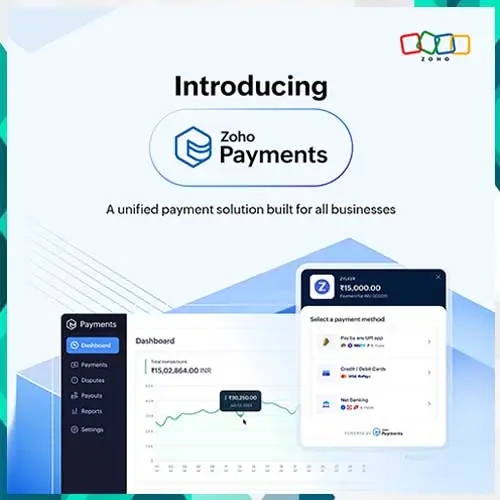 Zoho enters the payments sector with Zoho Payments Zoho enters the payments sector with Zoho Payments