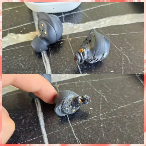 Samsung Galaxy Buds FE exploded causing permanent hearing loss of a Turkish user
