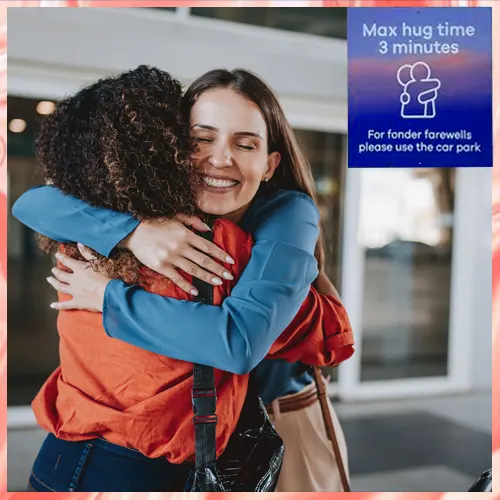 Airport Limits Hugs to 3 Minutes: New Zealand Airport Limits Hugs to 3 Minutes: New Zealand