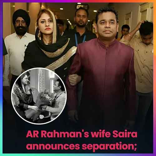 A.R. Rahman and wife Saira end their 29-year marriage A.R. Rahman and wife Saira end their 29-year marriage