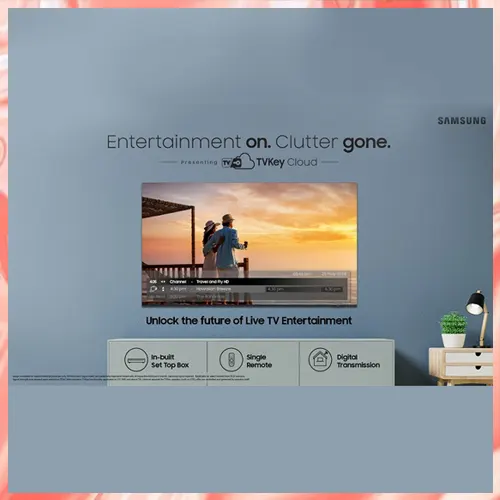 Samsung TVKey Cloud revolutionizes home entertainment Samsung TVKey Cloud revolutionizes home entertainment