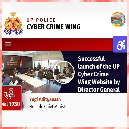 UP Police Launches Cyber Crime Website UP Police Launches Cyber Crime Website