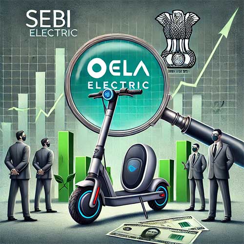 Ola Electric Faces Scrutiny By SEBI Ola Electric Faces Scrutiny By SEBI