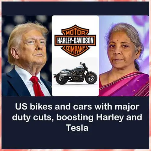 India opens doors to US bikes and cars with major duty cuts, boosting Harley and Tesla India opens doors to US bikes and cars with major duty cuts, boosting Harley and Tesla