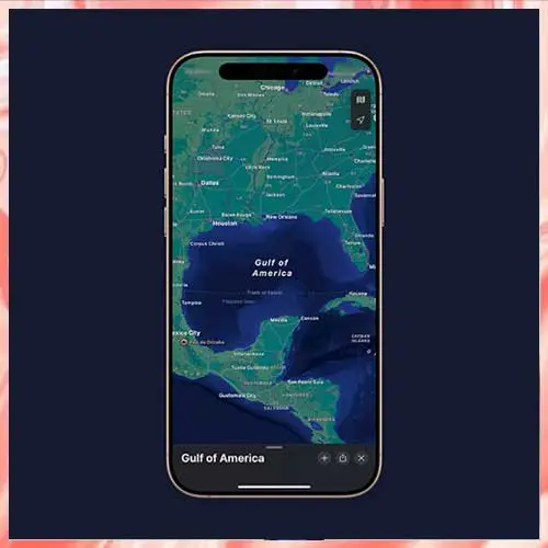 Google officially alters the Gulf of Mexico to the Gulf of America on Maps