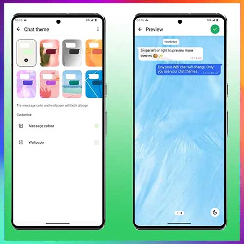 WhatsApp rolls out custom chat themes, bubbles, and more WhatsApp rolls out custom chat themes, bubbles, and more