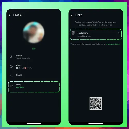 WhatsApp is testing a feature to link Instagram profiles to user accounts WhatsApp is testing a feature to link Instagram profiles to user accounts